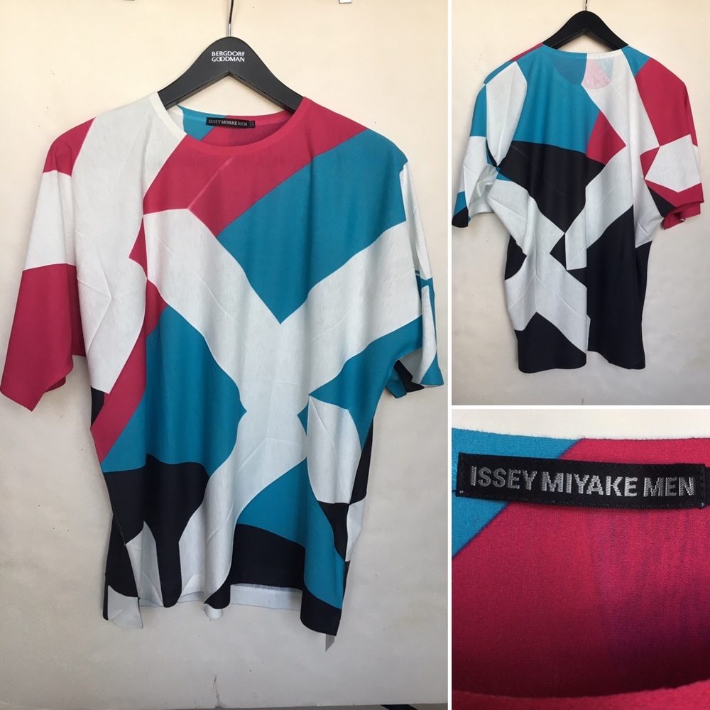 Issey Miyake Short Sleeve NWT Final Men Collection